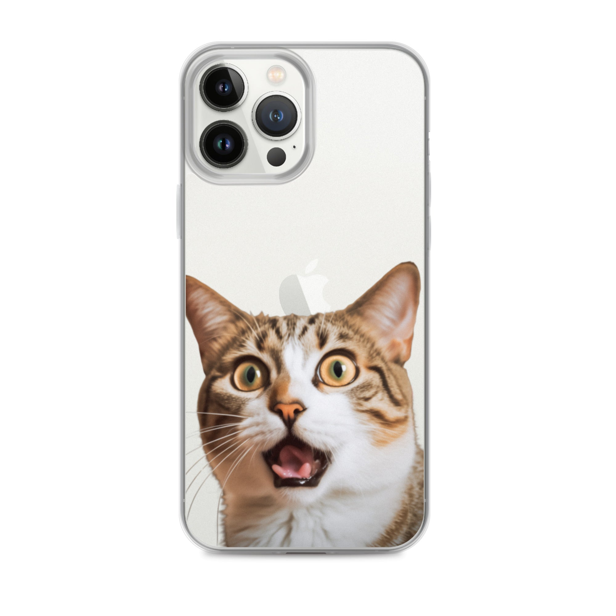 Cat A Clear Case for iPhone