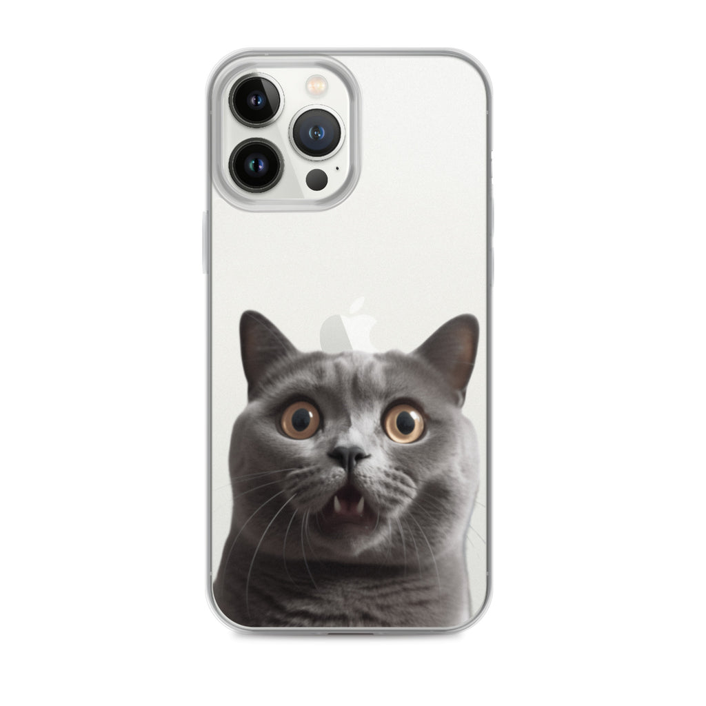 Cat B Clear Case for iPhone