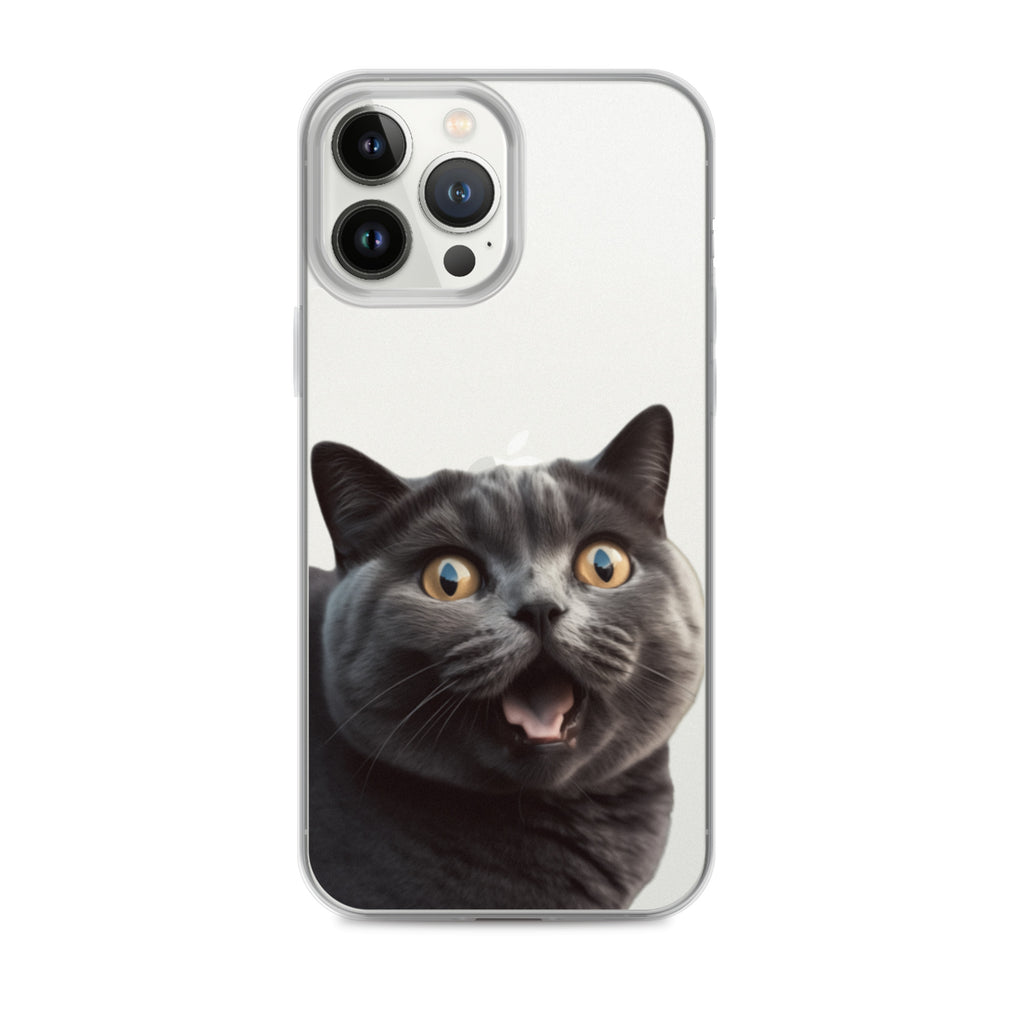 Cat  I Clear Case for iPhone