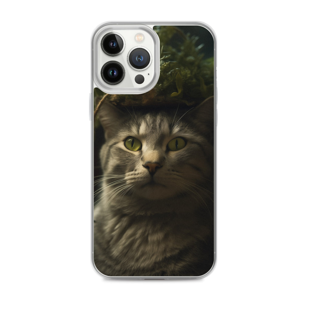 Cat Hat C Clear Case for iPhone