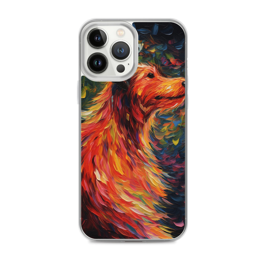 Van Gogh dog C Clear Case for iPhone