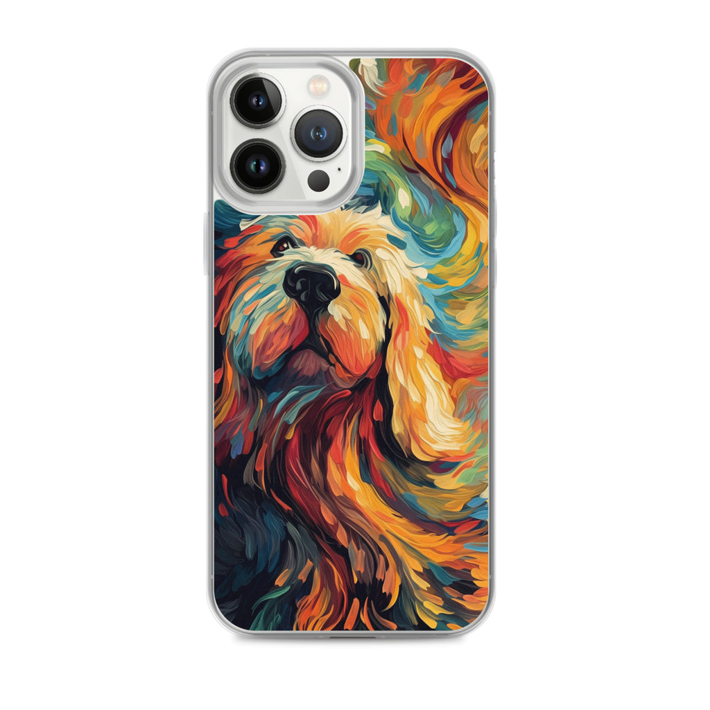 Van Gogh dog D Clear Case for iPhone