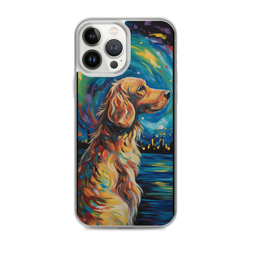 Van Gogh dog F Clear Case for iPhone