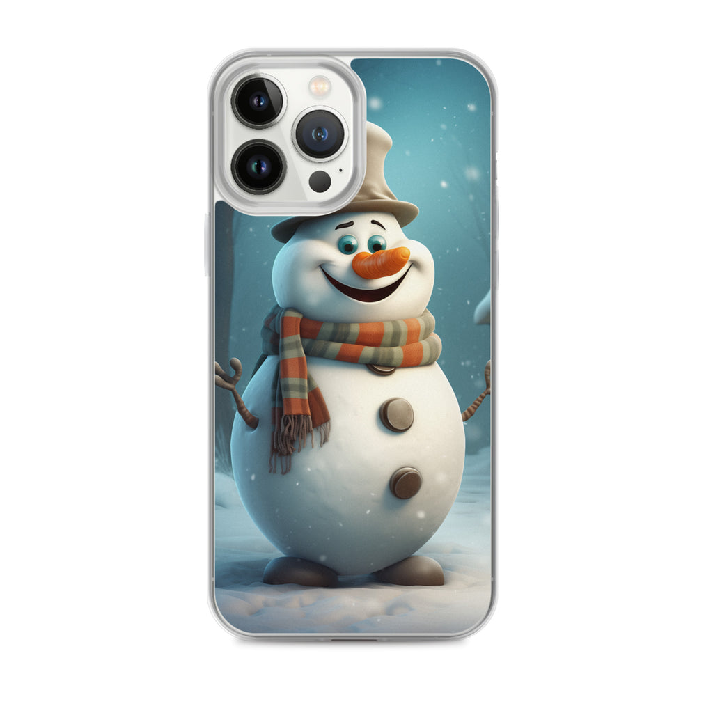 Snowman Finley Clear Case for iPhone®