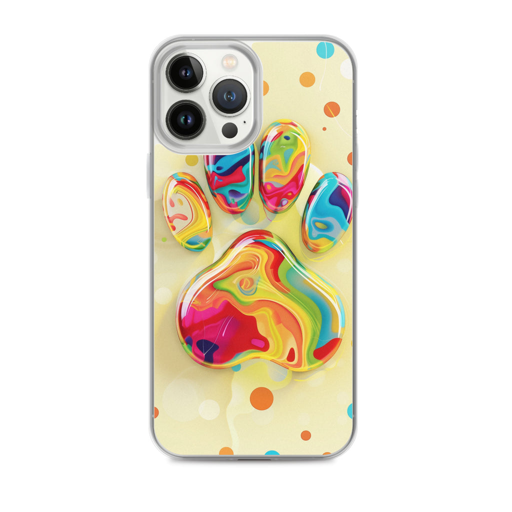 Artistic PawPrints Celestia Clear Case for iPhone®