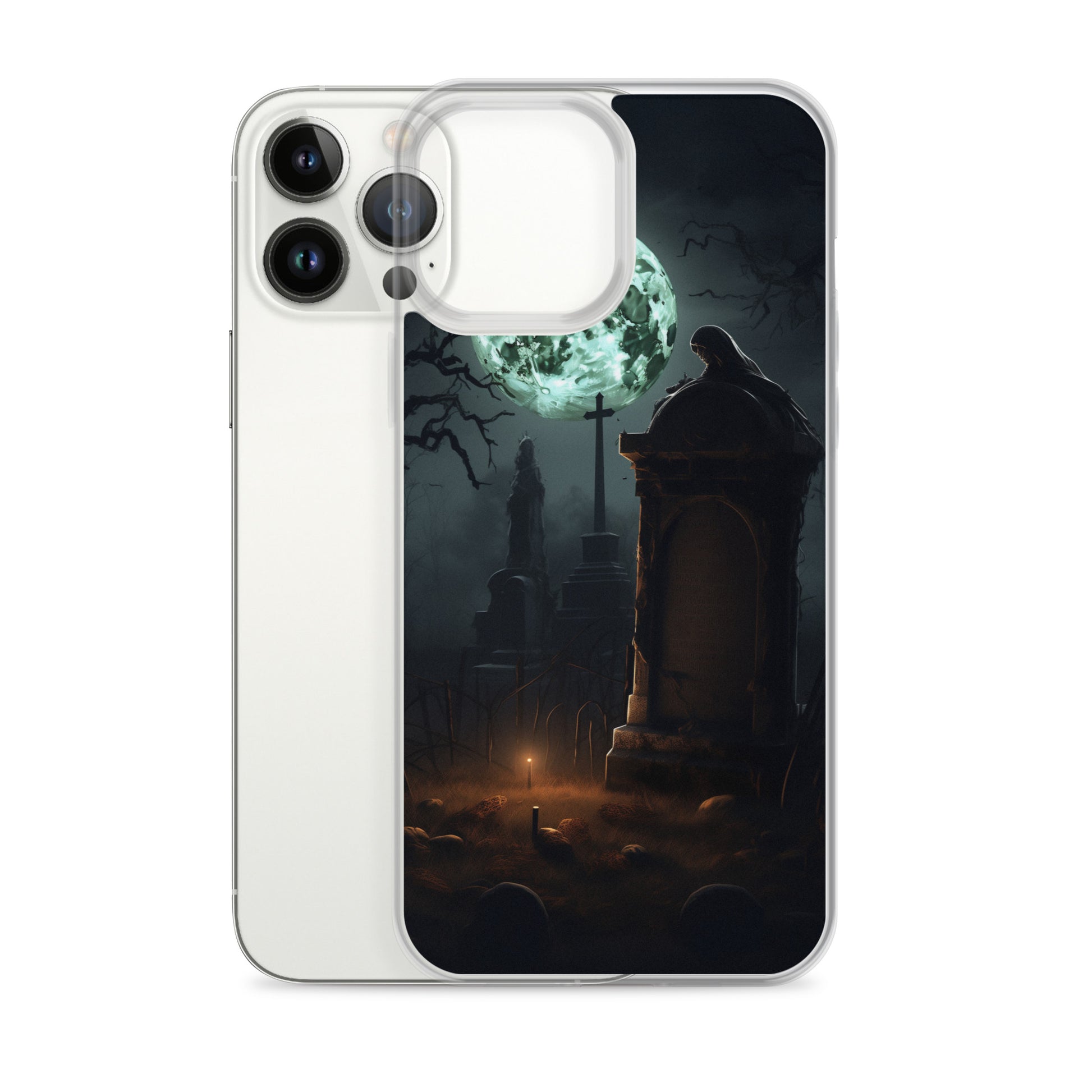 Cemetery C Clear Case for iPhone