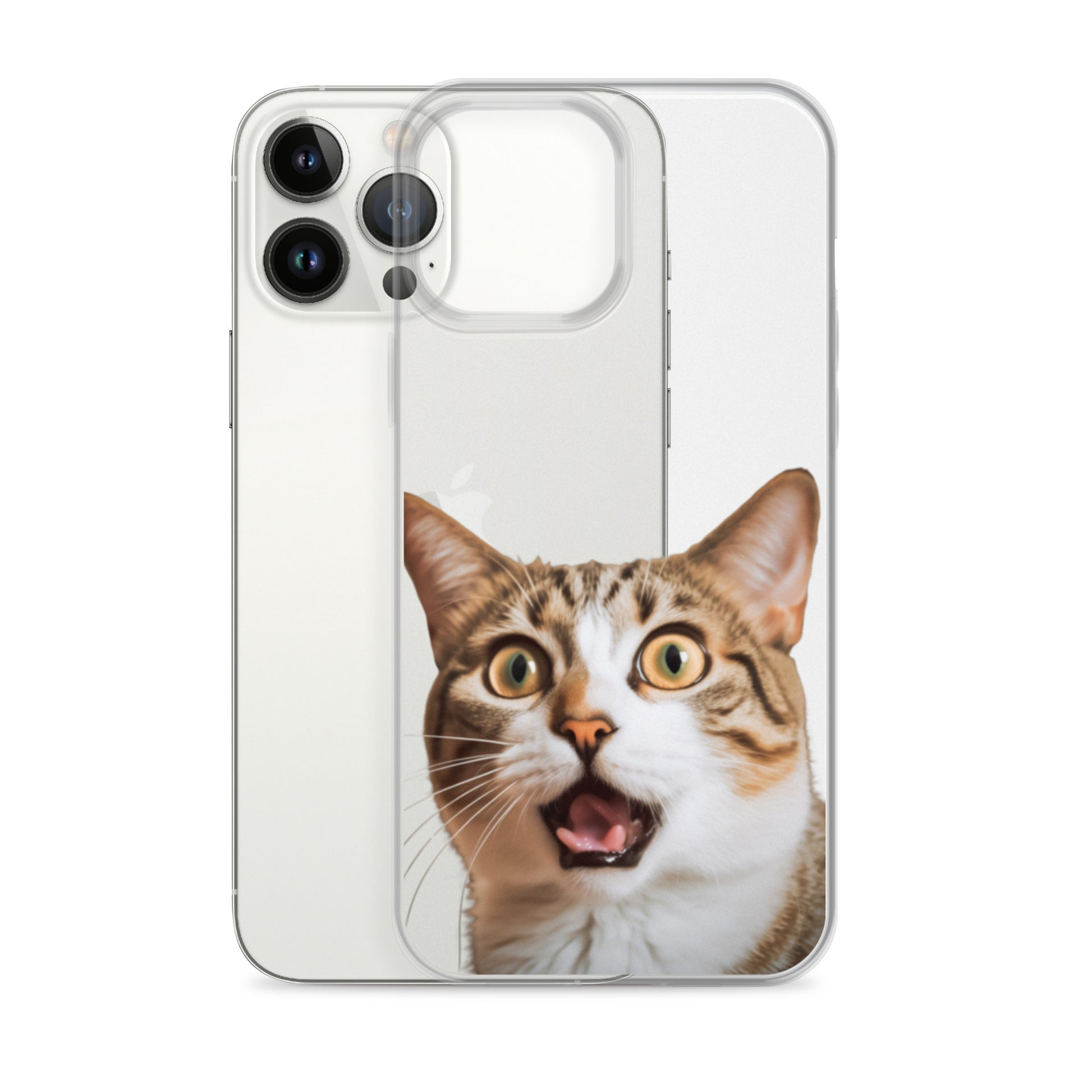 Cat A Clear Case for iPhone