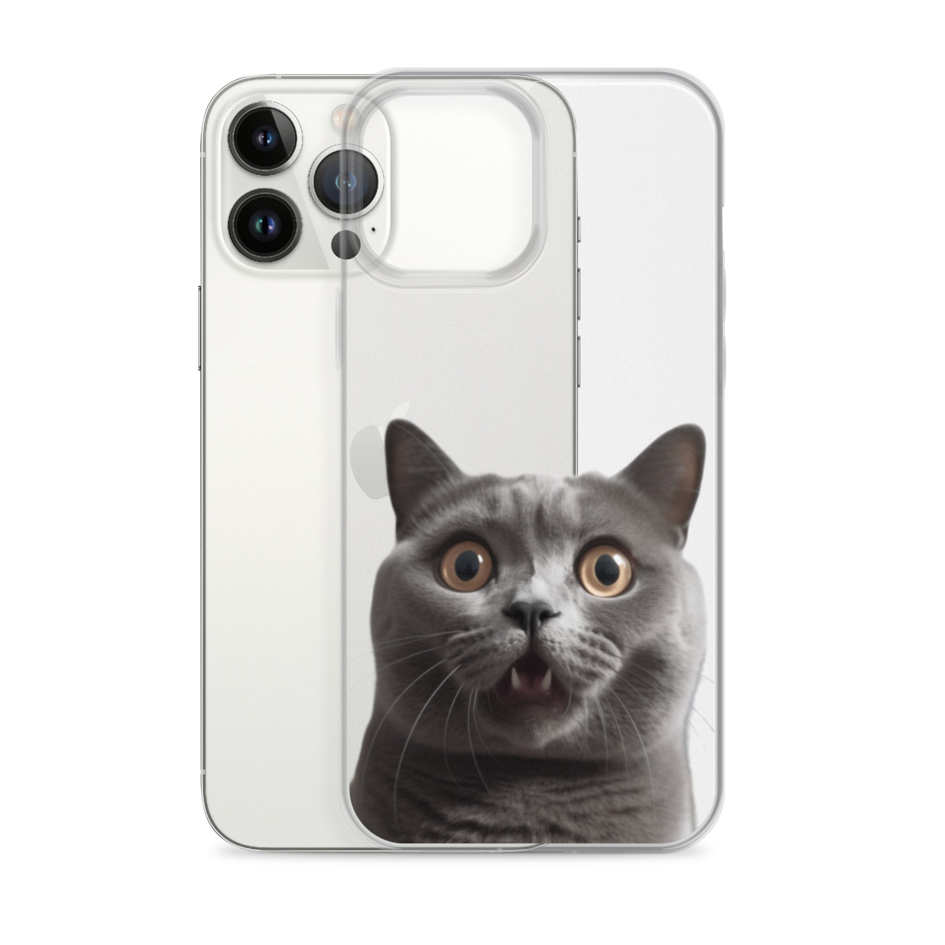 Cat B Clear Case for iPhone