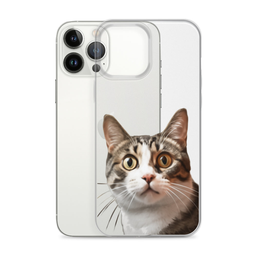 Cat D Clear Case for iPhone