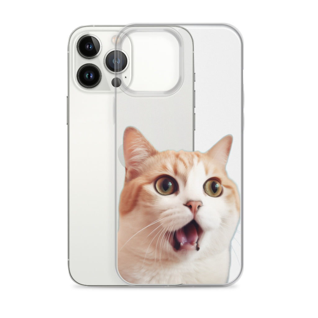Cat E Clear Case for iPhone