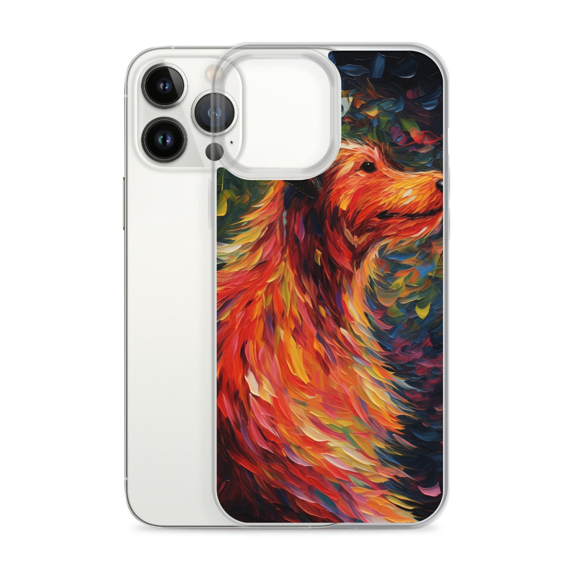 Van Gogh dog C Clear Case for iPhone