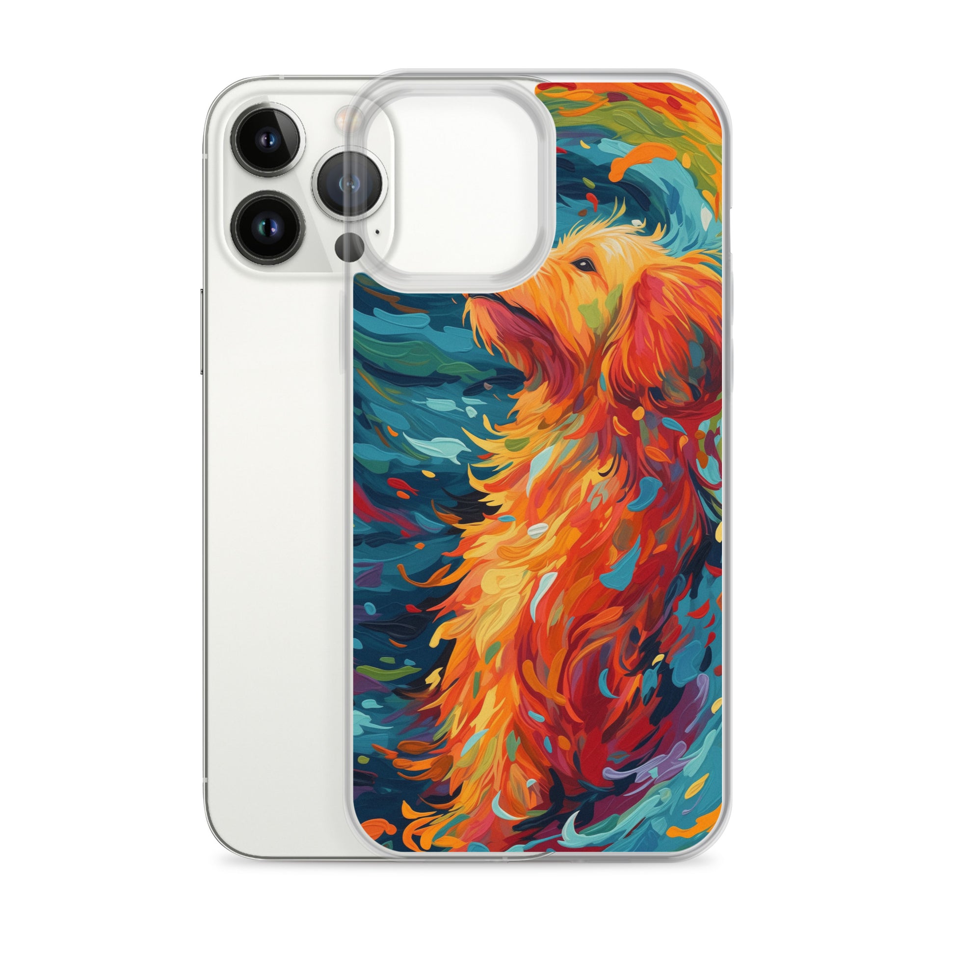 Van Gogh dog B Clear Case for iPhone