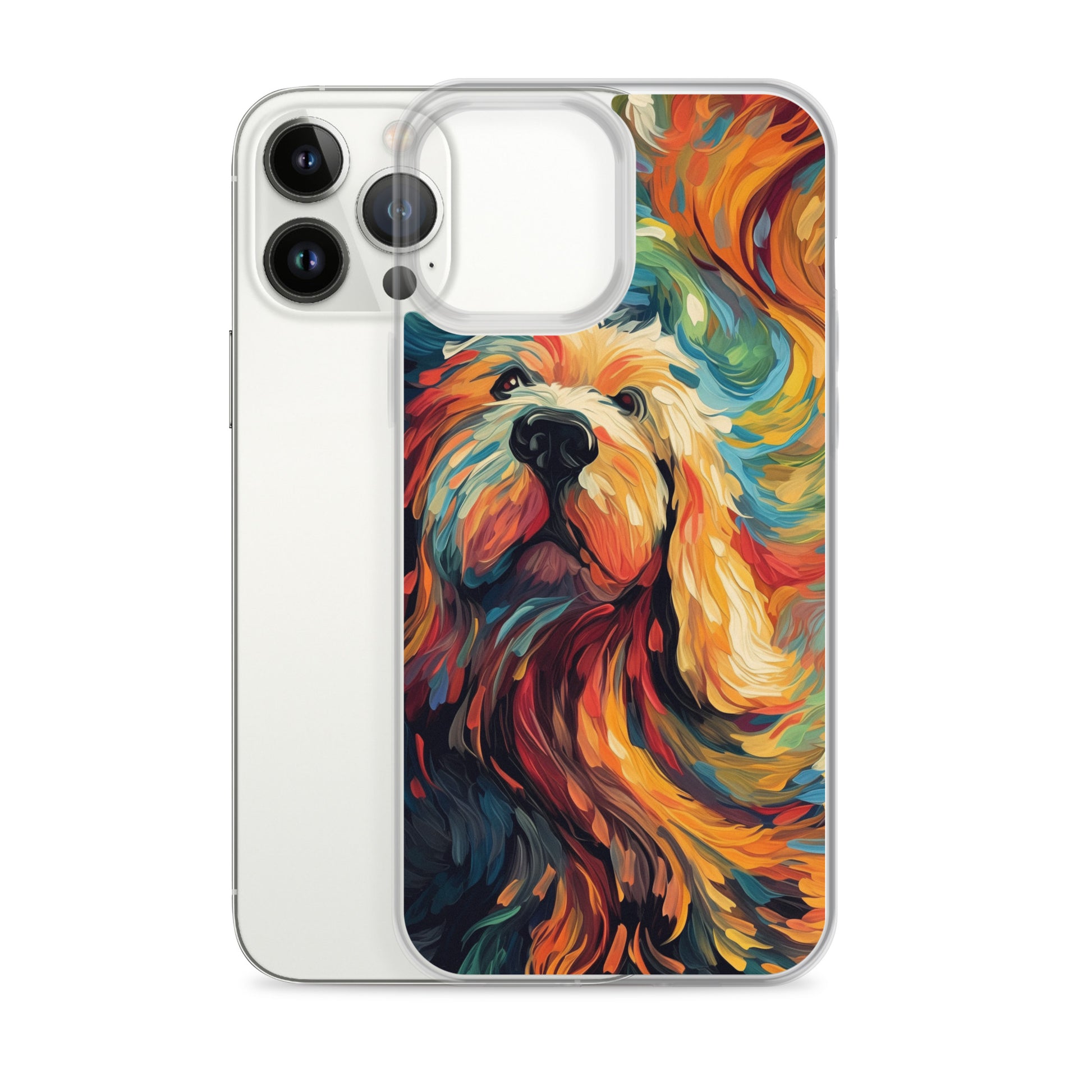 Van Gogh dog D Clear Case for iPhone