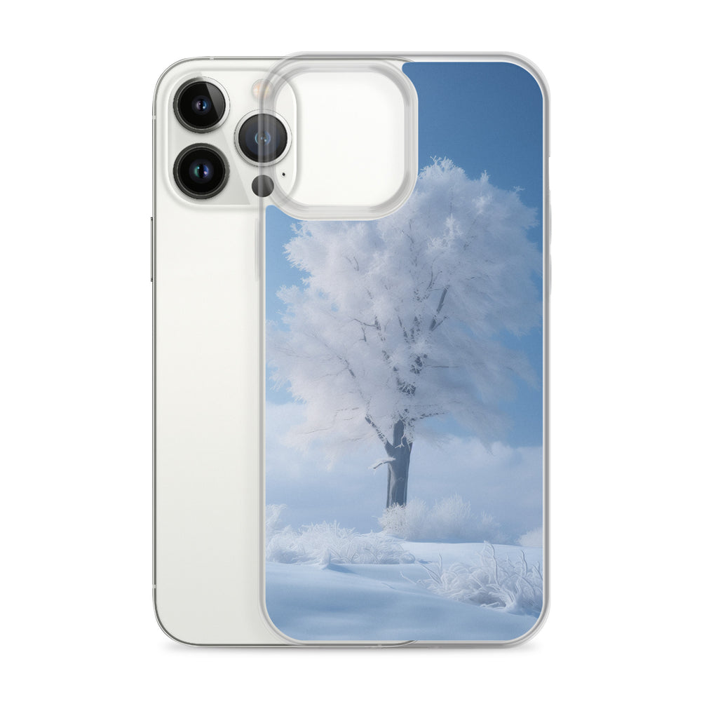 Snow Tree B Clear Case for iPhone®