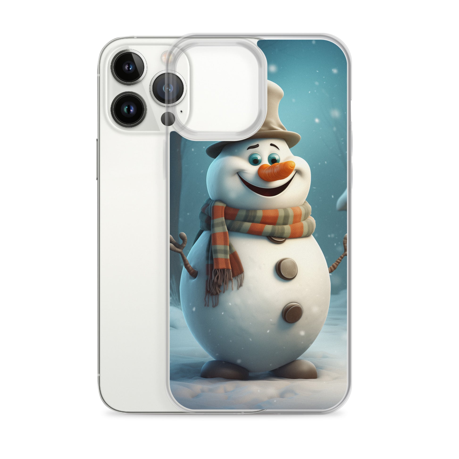 Snowman Finley Clear Case for iPhone®
