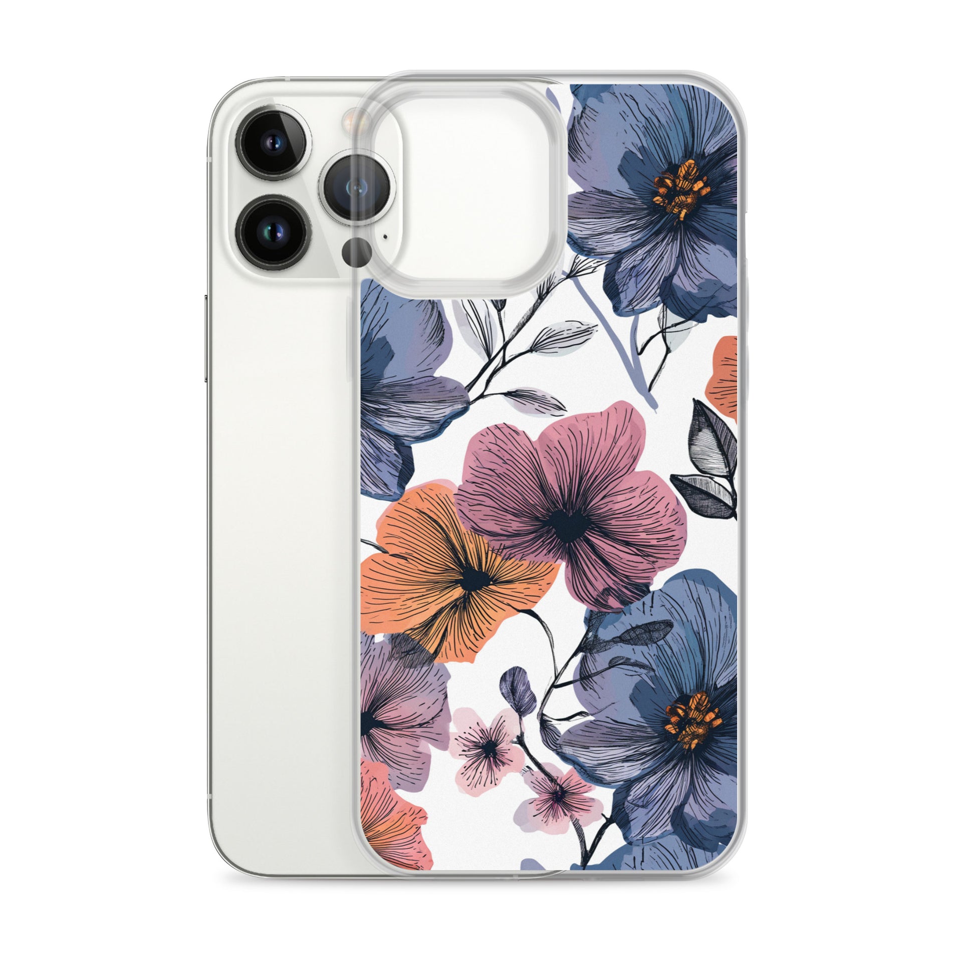 Flower Beautiful Clear Case for iPhone®