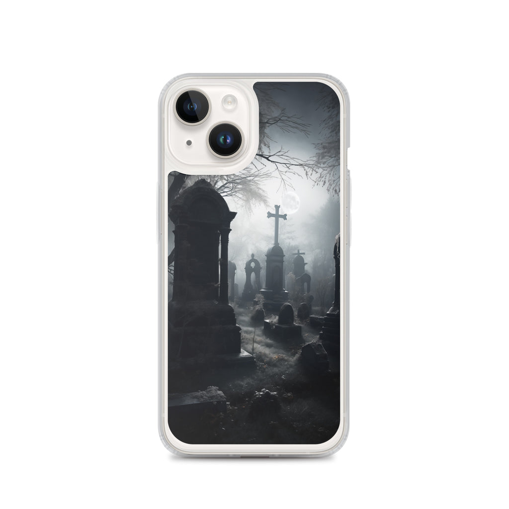 Cemetery B Clear Case for iPhone