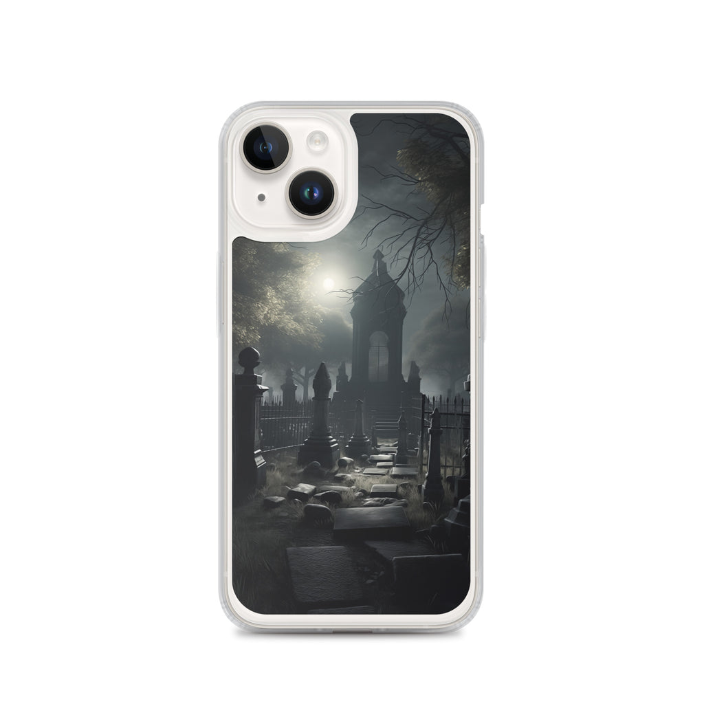 Cemetery D Clear Case for iPhone