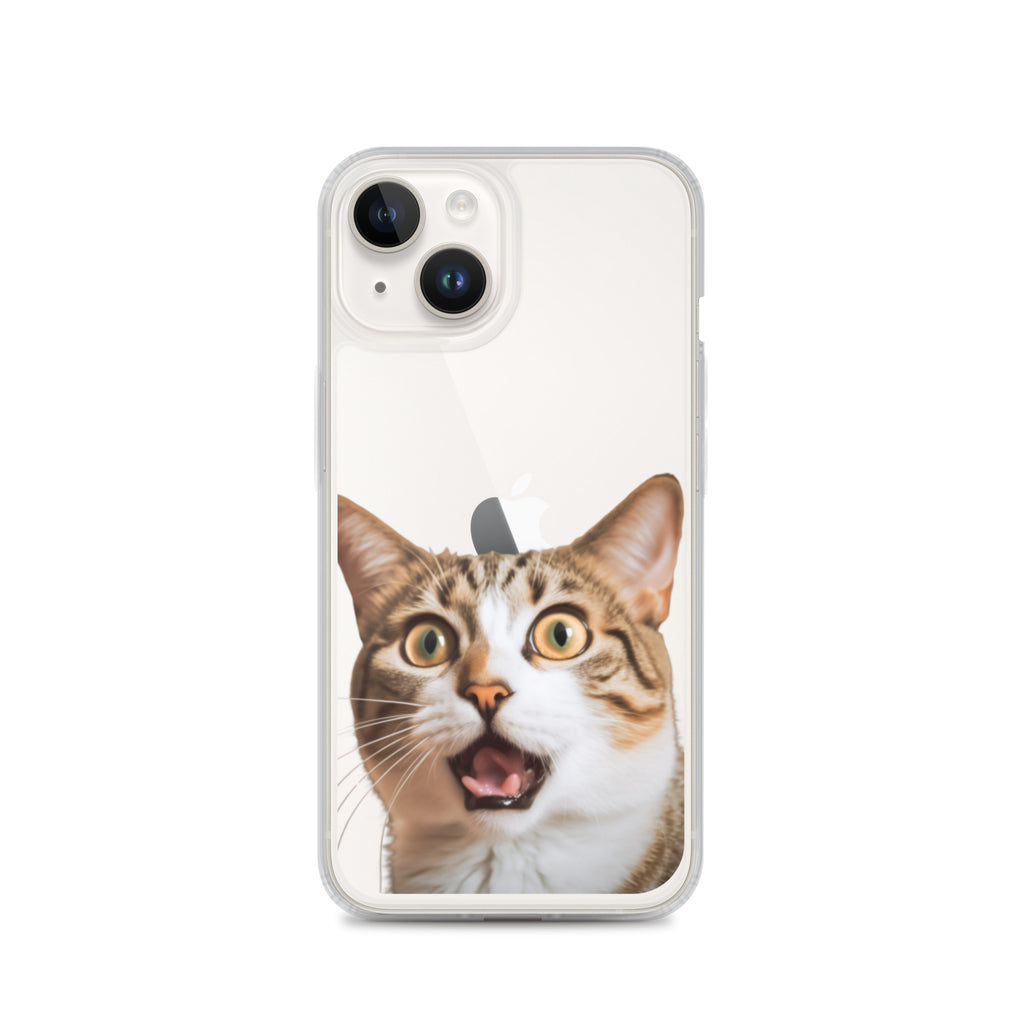 Cat A Clear Case for iPhone