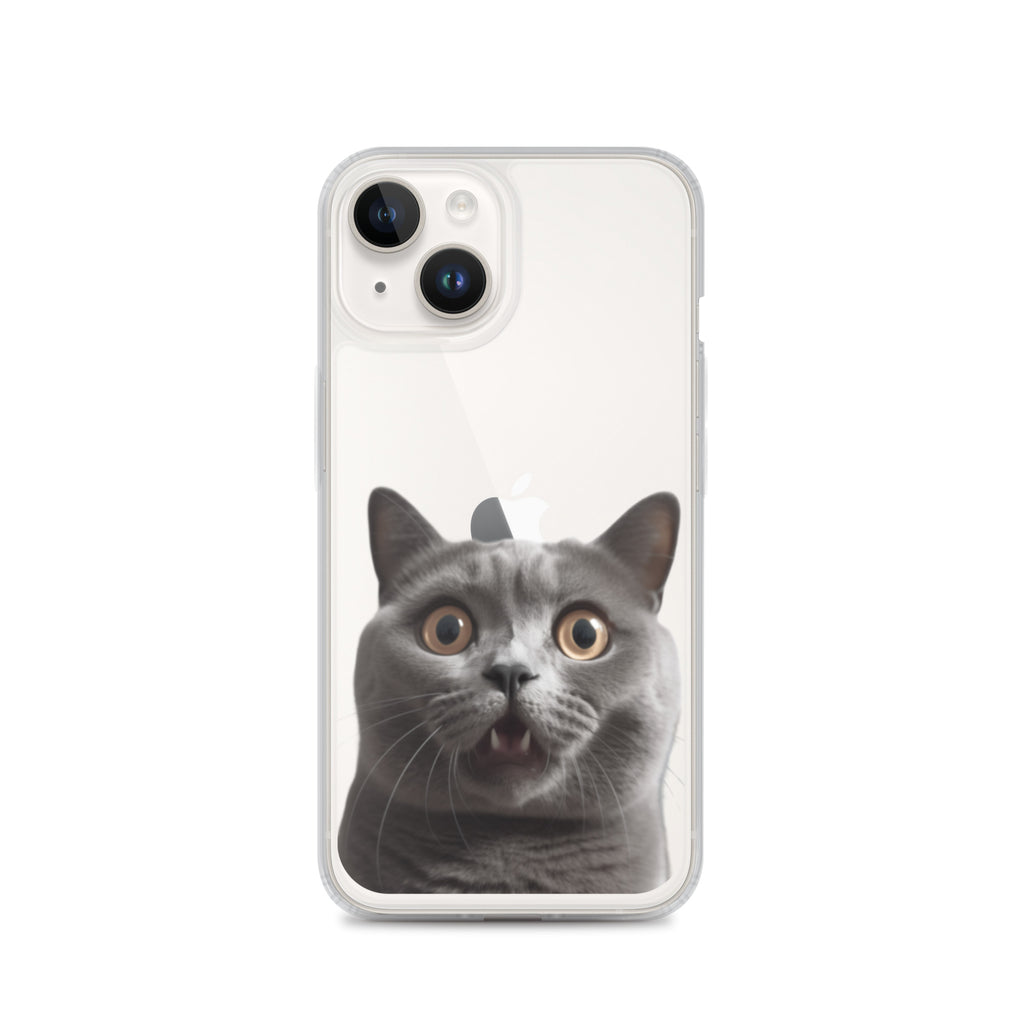 Cat B Clear Case for iPhone