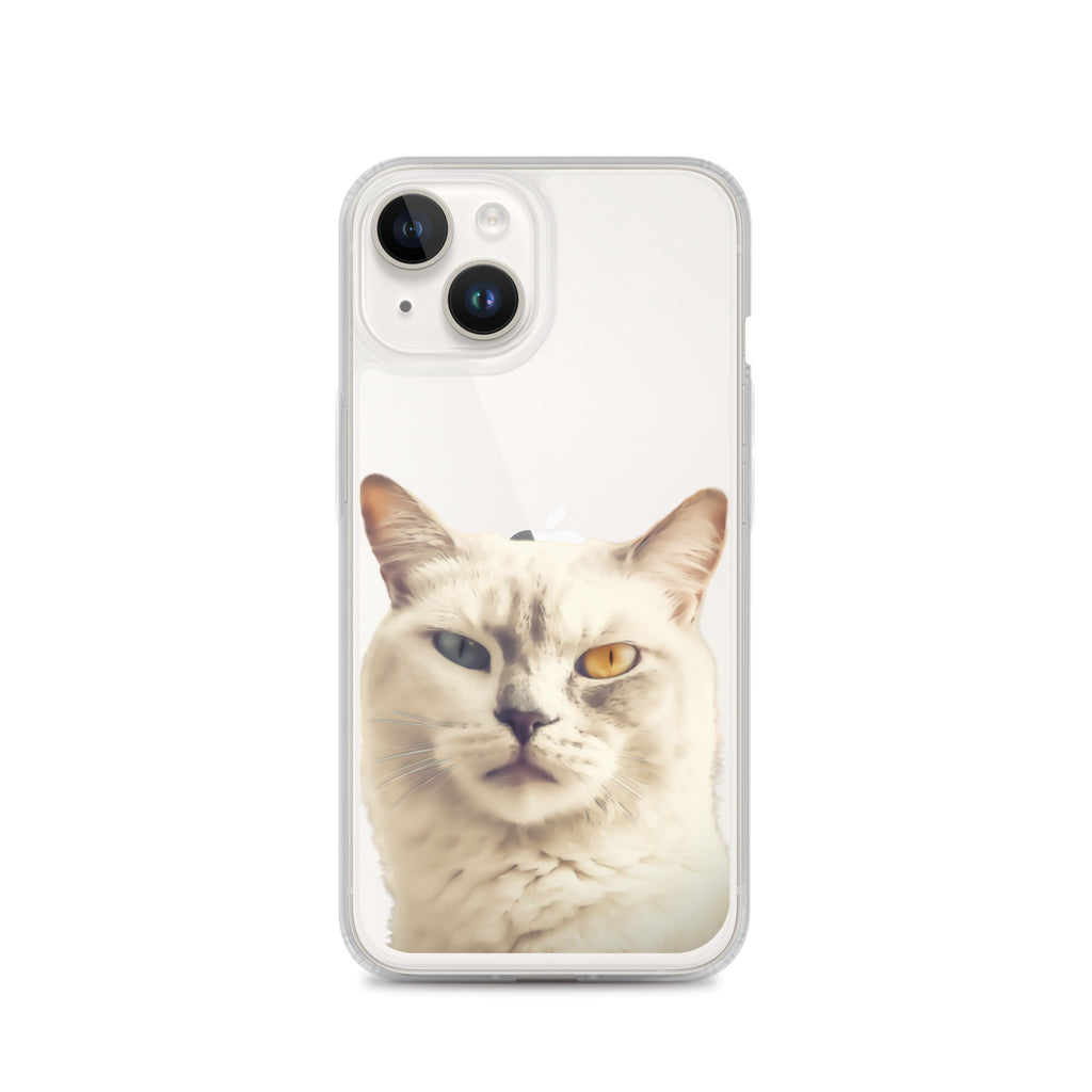 Cat C Clear Case for iPhone