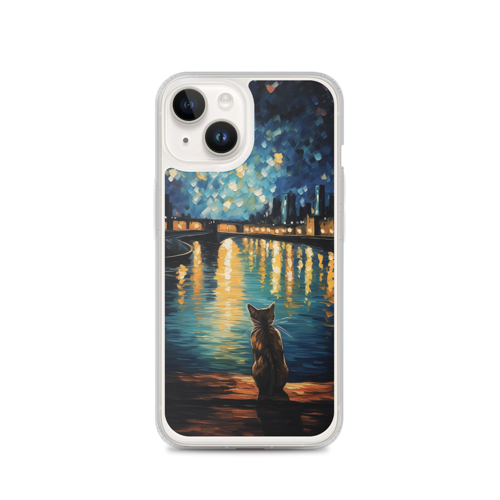 River Cat C Clear Case for iPhone