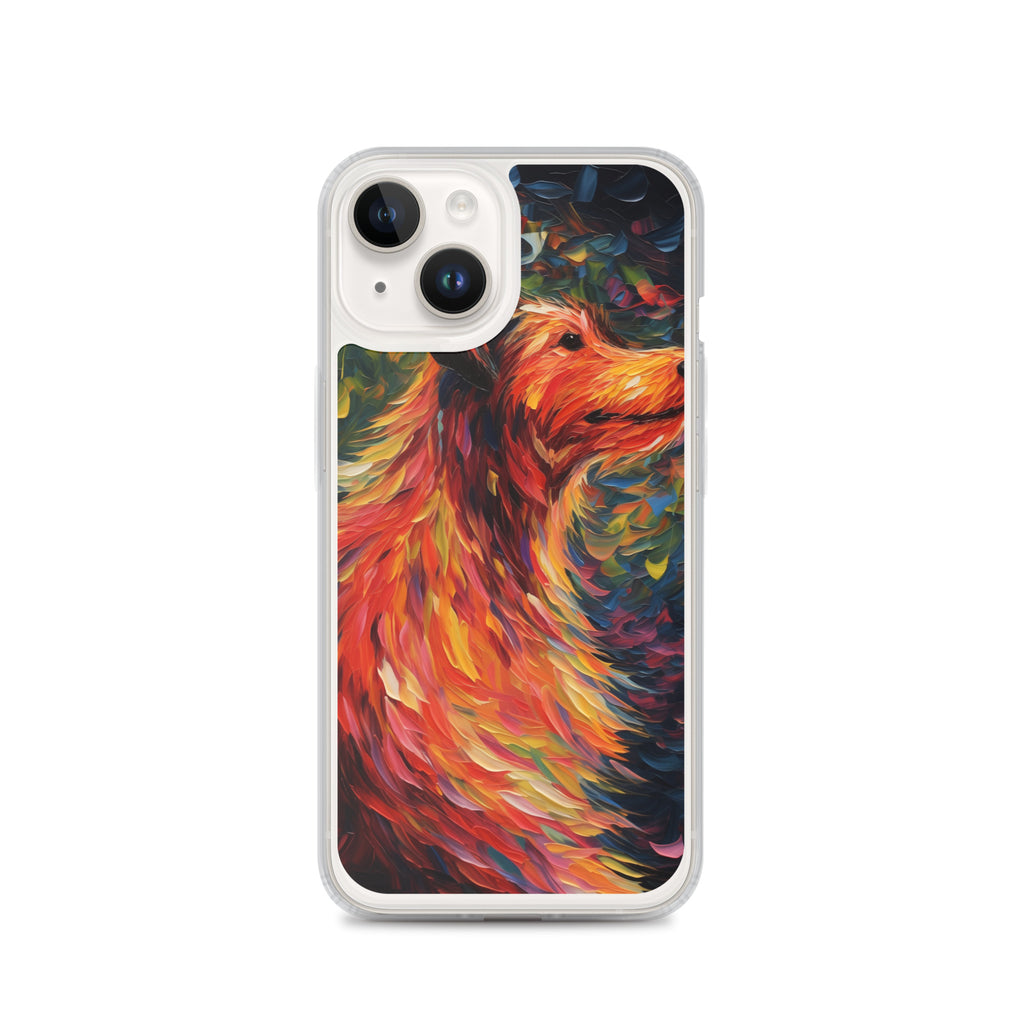 Van Gogh dog C Clear Case for iPhone