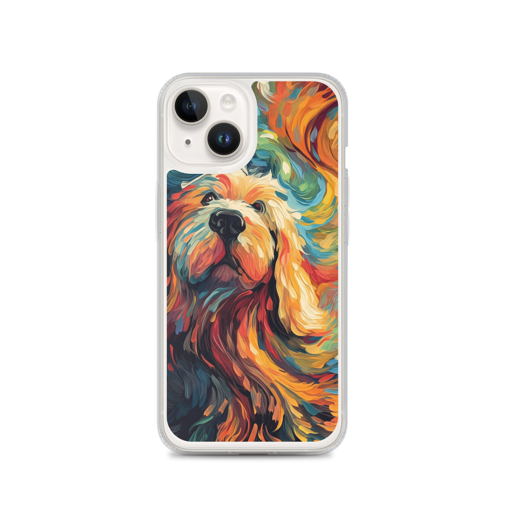 Van Gogh dog D Clear Case for iPhone