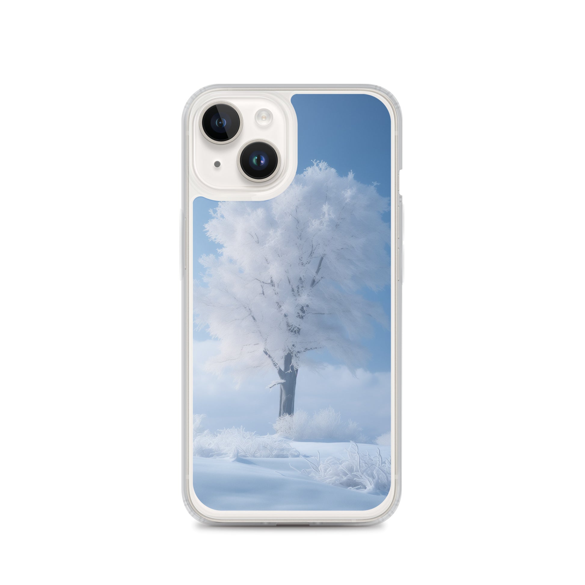 Snow Tree B Clear Case for iPhone®