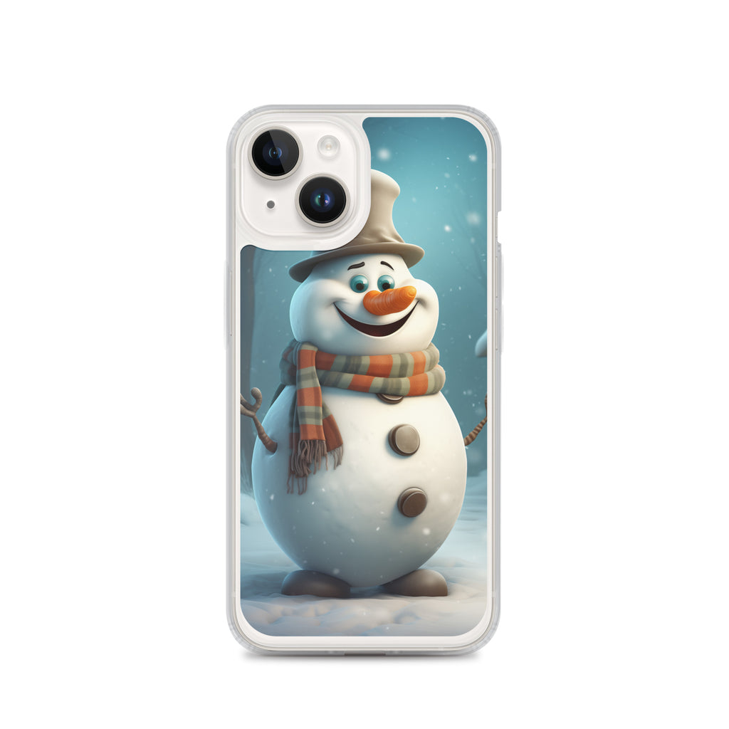 Snowman Finley Clear Case for iPhone®