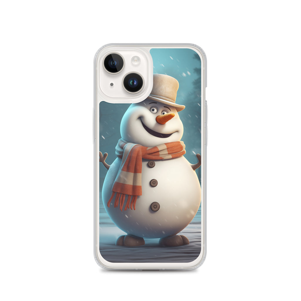 Snowman Jordan Clear Case for iPhone®