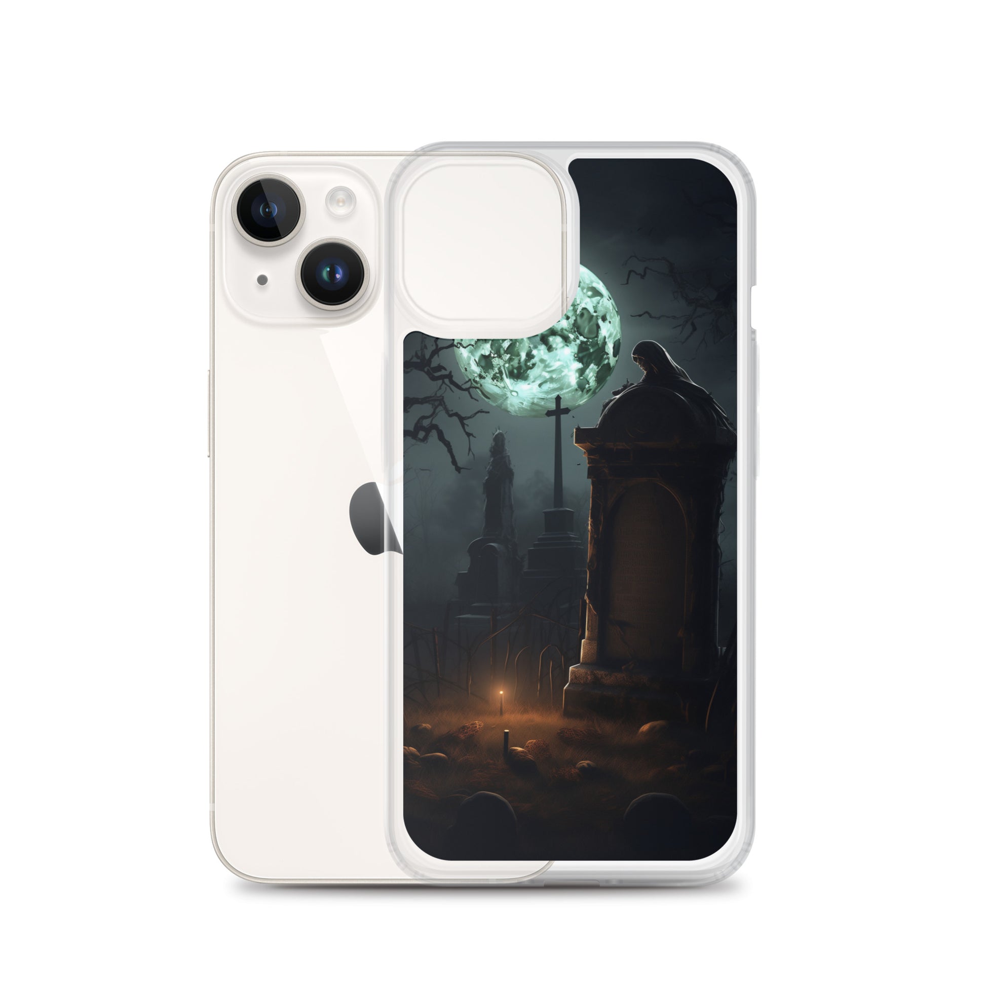 Cemetery C Clear Case for iPhone