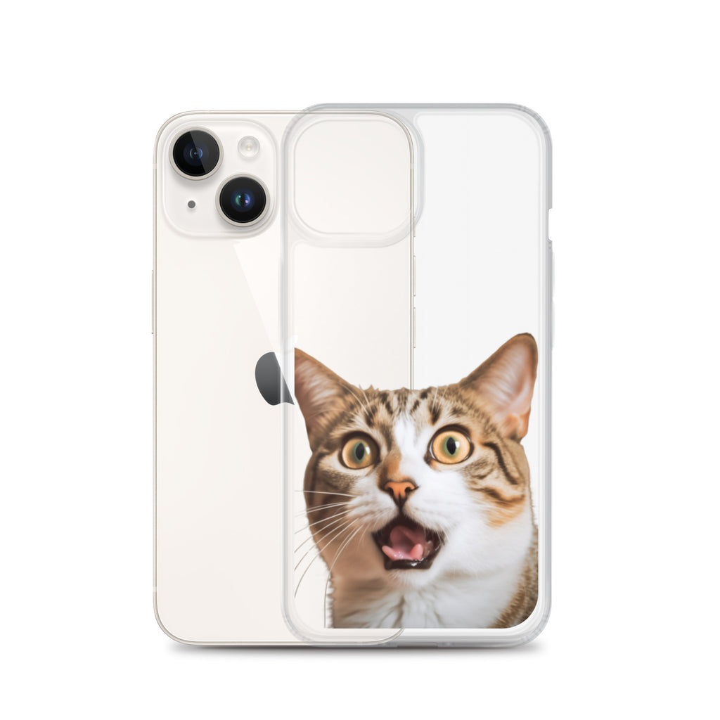 Cat A Clear Case for iPhone