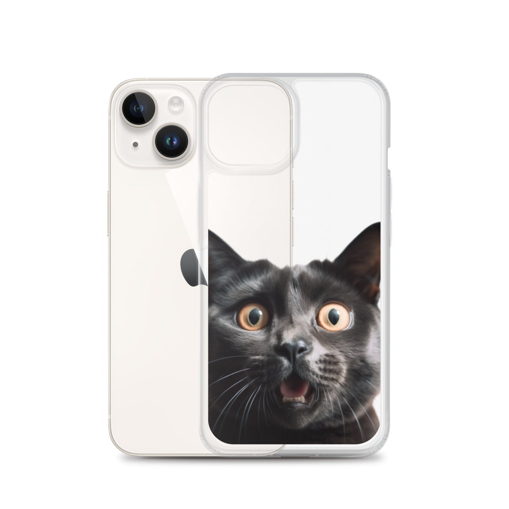 Cat G Clear Case for iPhone