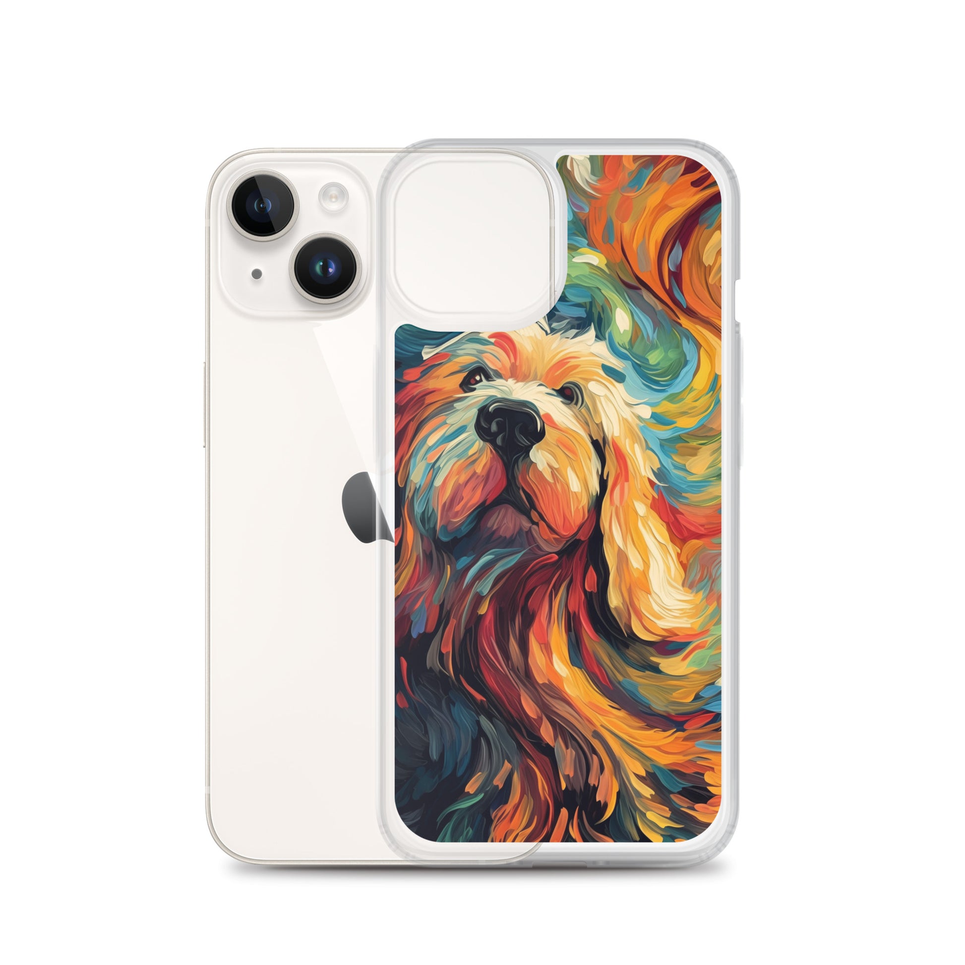 Van Gogh dog D Clear Case for iPhone