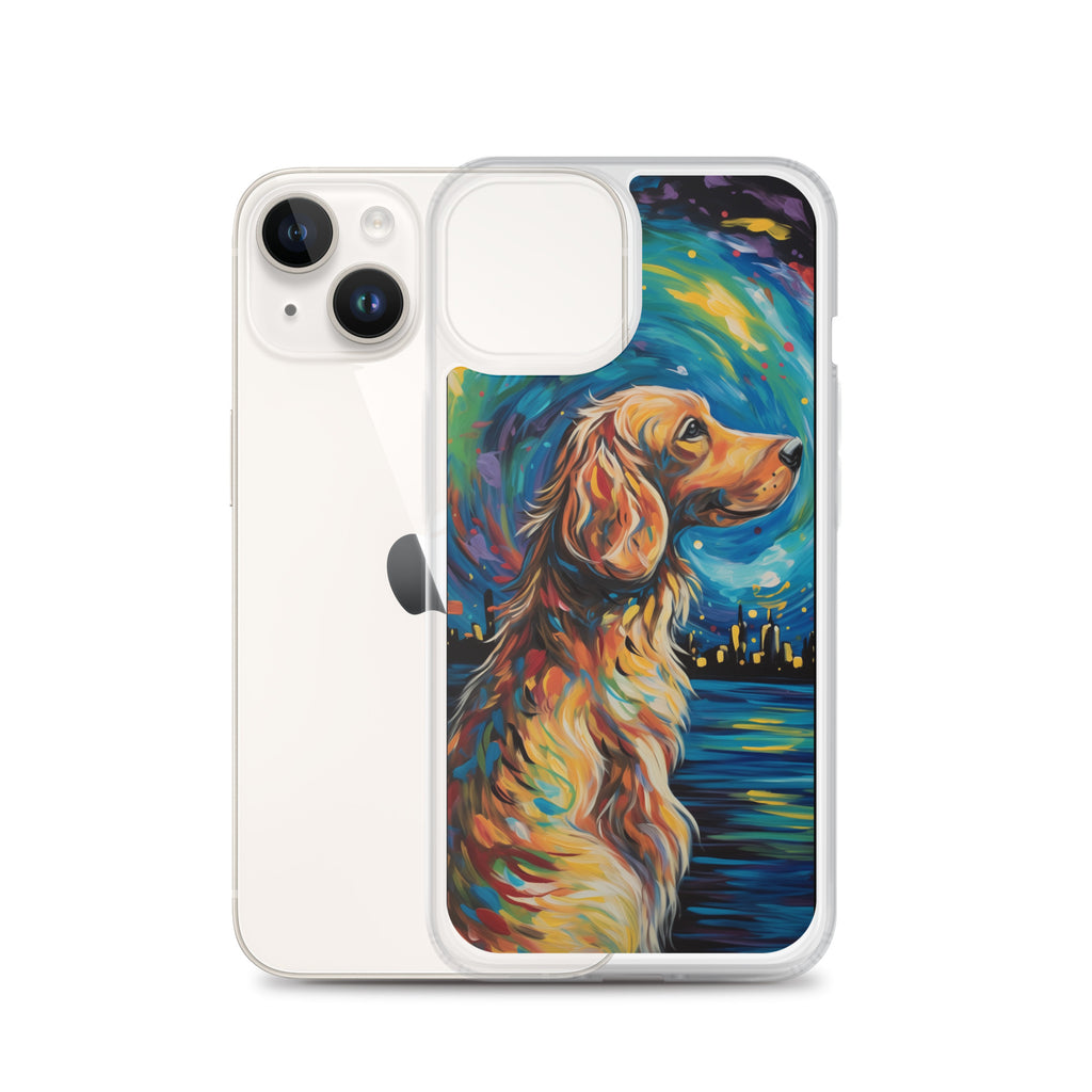 Van Gogh dog F Clear Case for iPhone