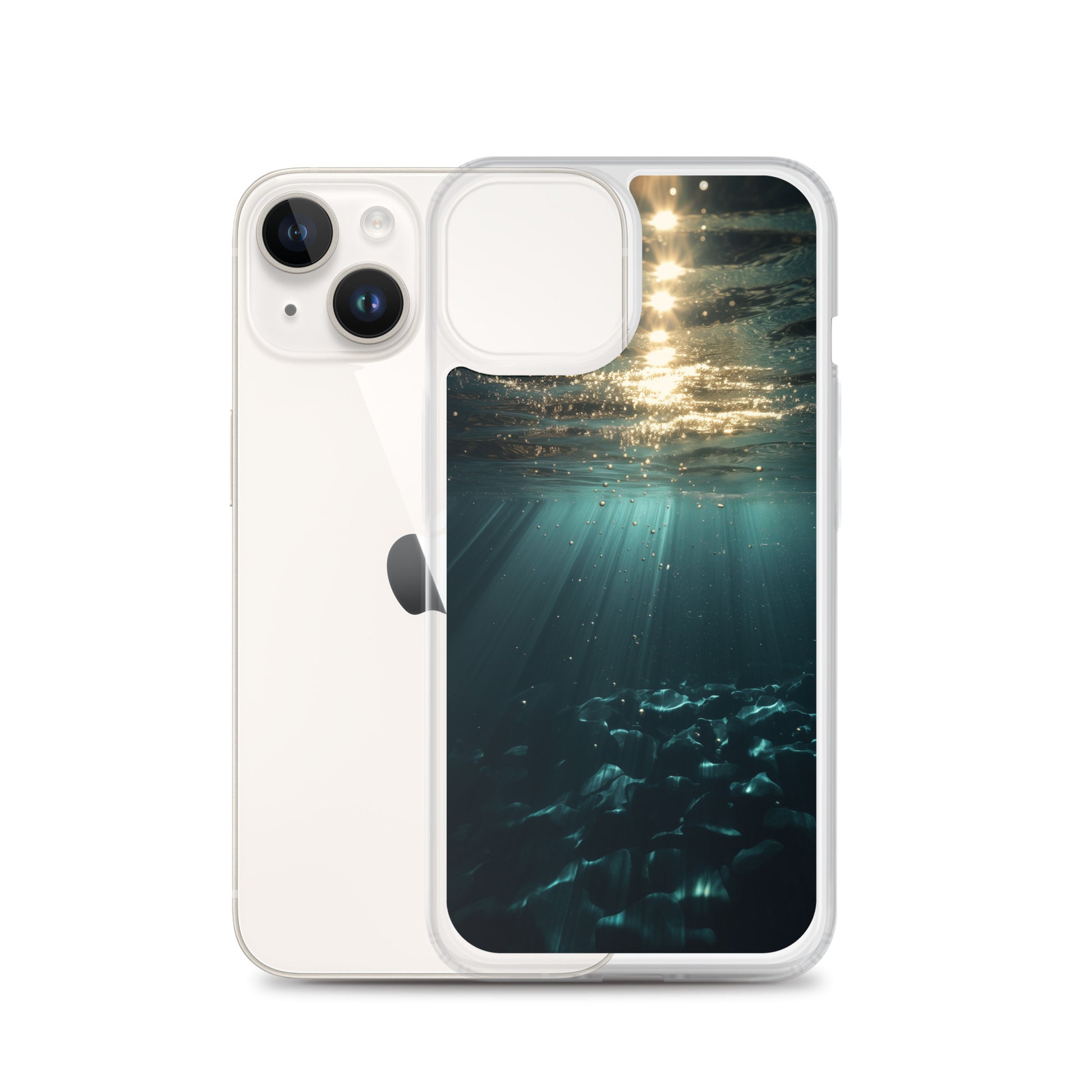 Soft Glow Mood B Clear Case for iPhone
