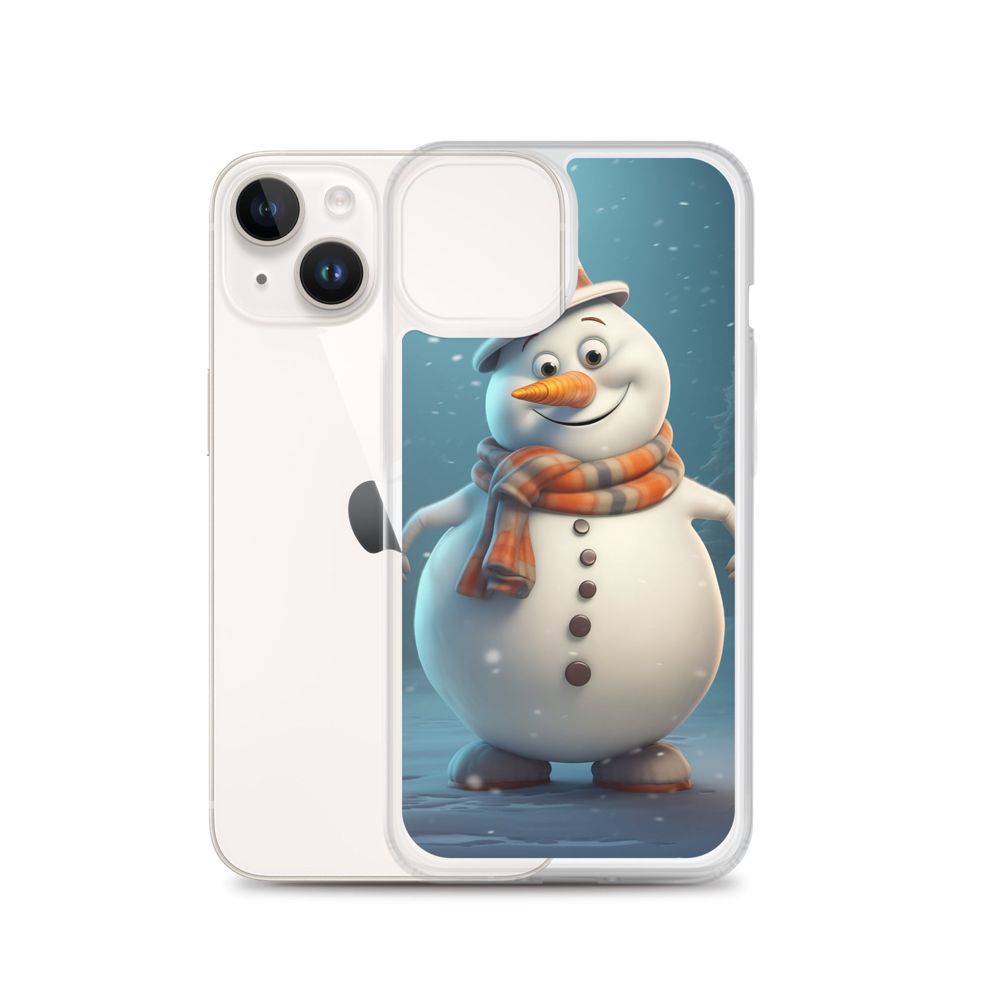 Snowman Bailey Clear Case for iPhone®