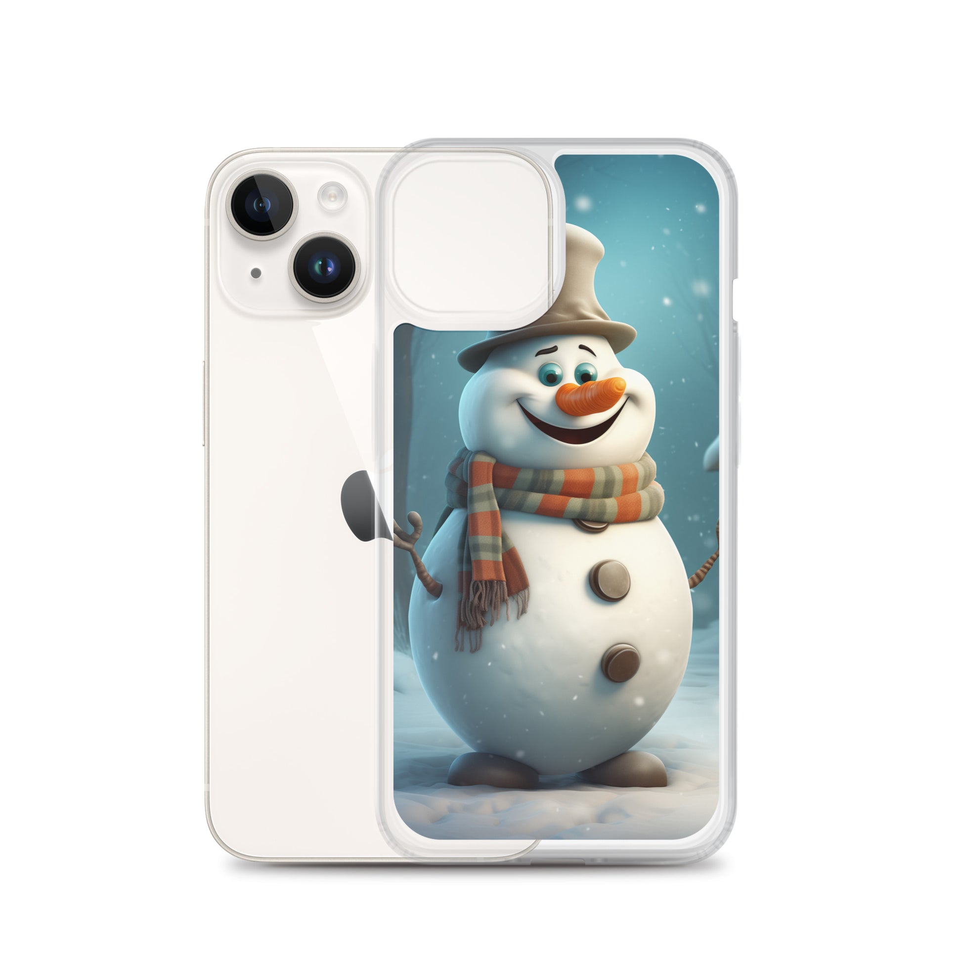 Snowman Finley Clear Case for iPhone®