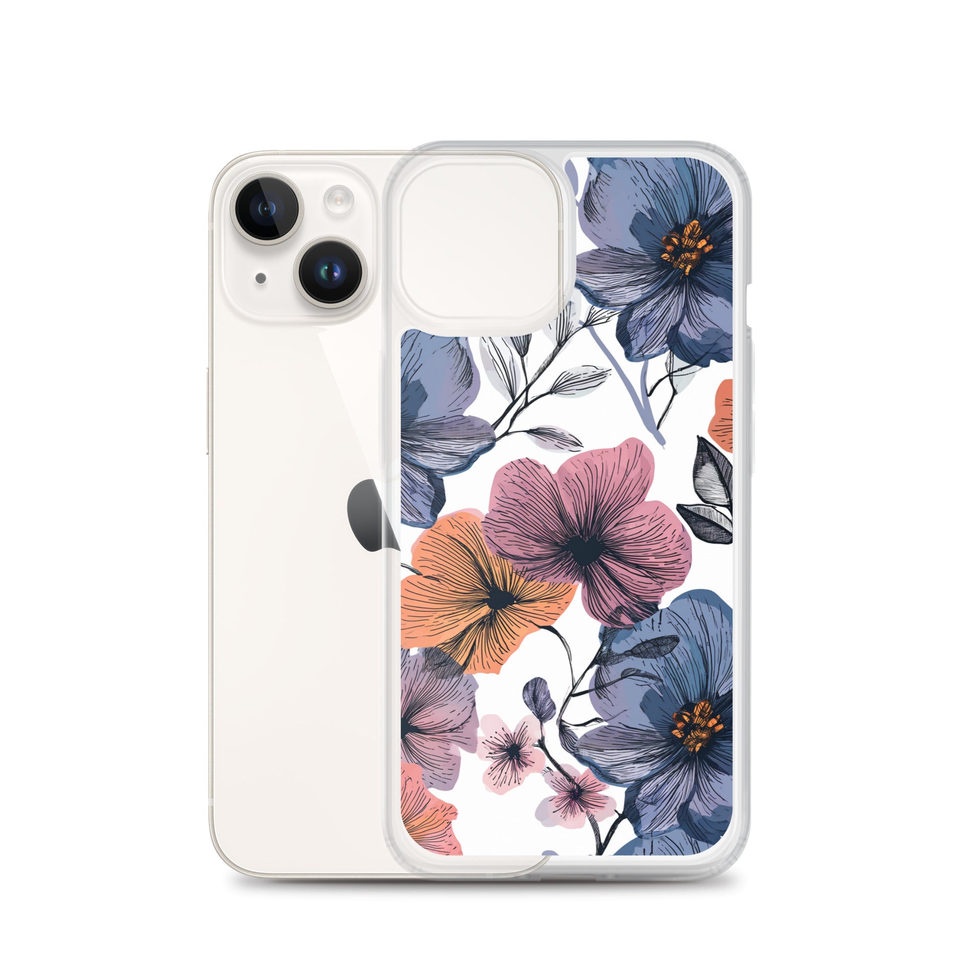 Flower Beautiful Clear Case for iPhone®