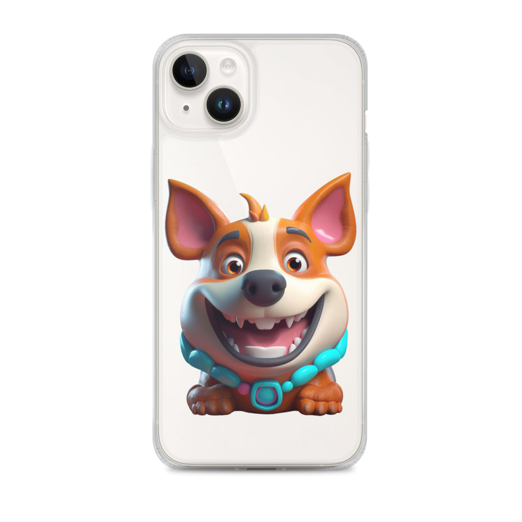 Cartoon Dog A Clear Case for iPhone®