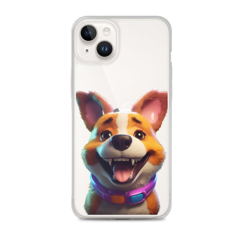 Dog E Clear Case for iPhone®