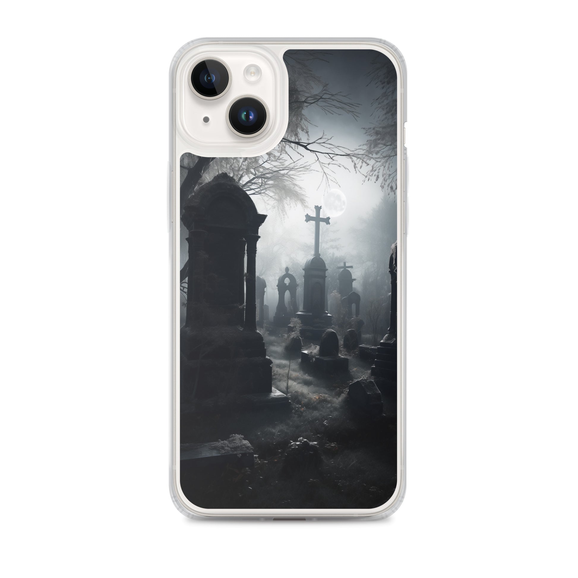 Cemetery B Clear Case for iPhone