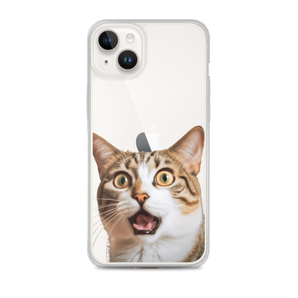 Cat A Clear Case for iPhone