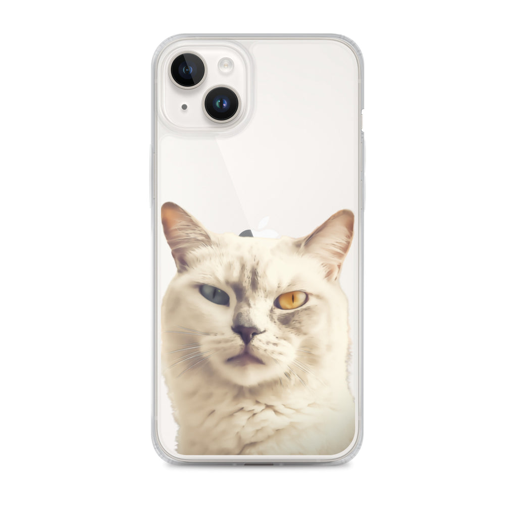 Cat C Clear Case for iPhone