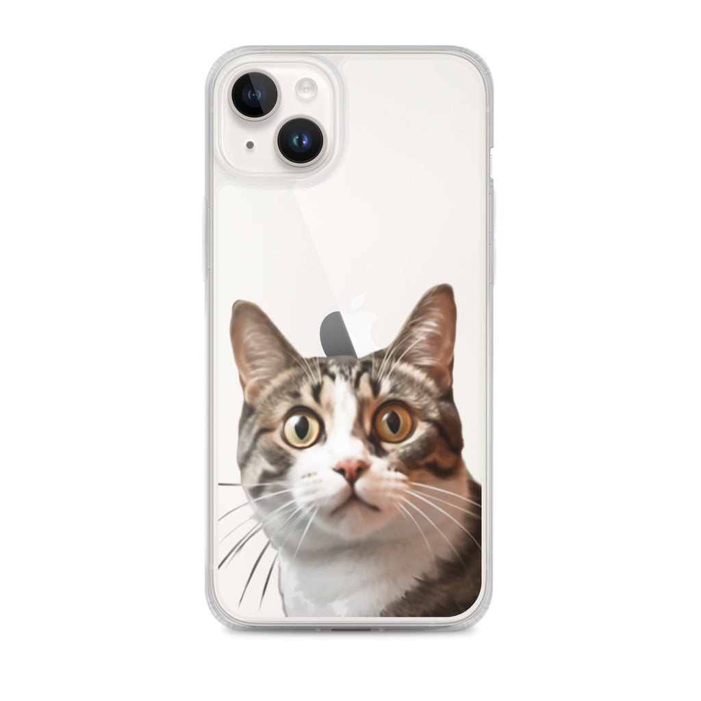 Cat D Clear Case for iPhone