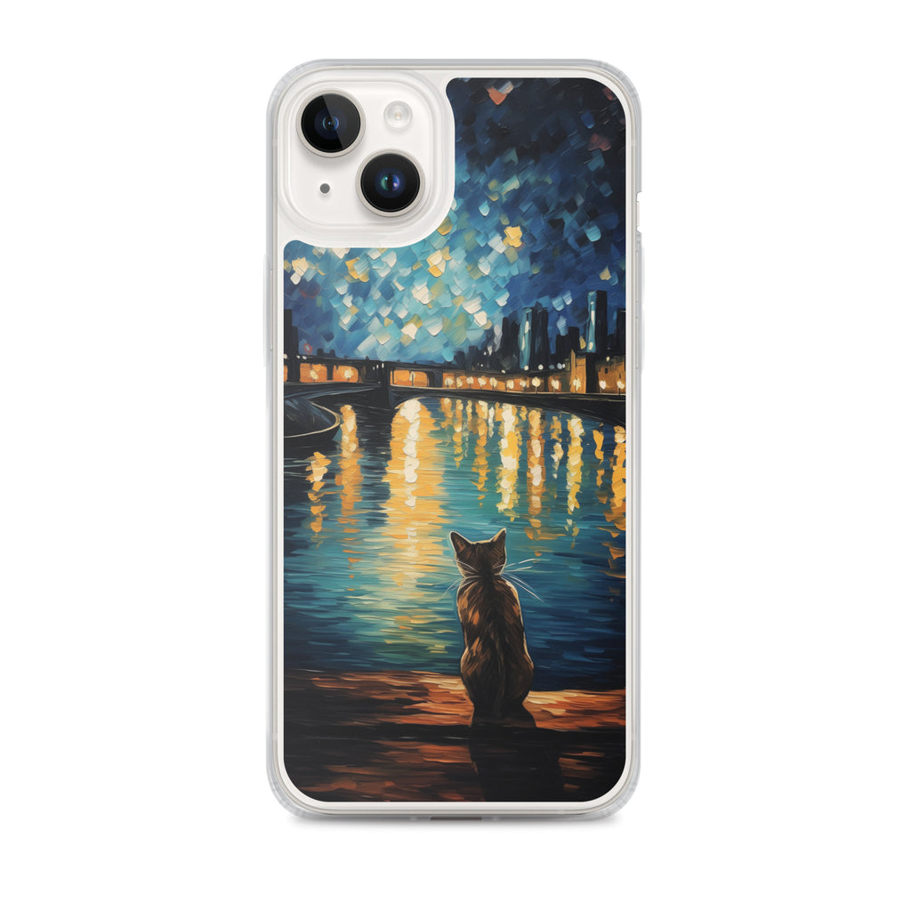 River Cat C Clear Case for iPhone