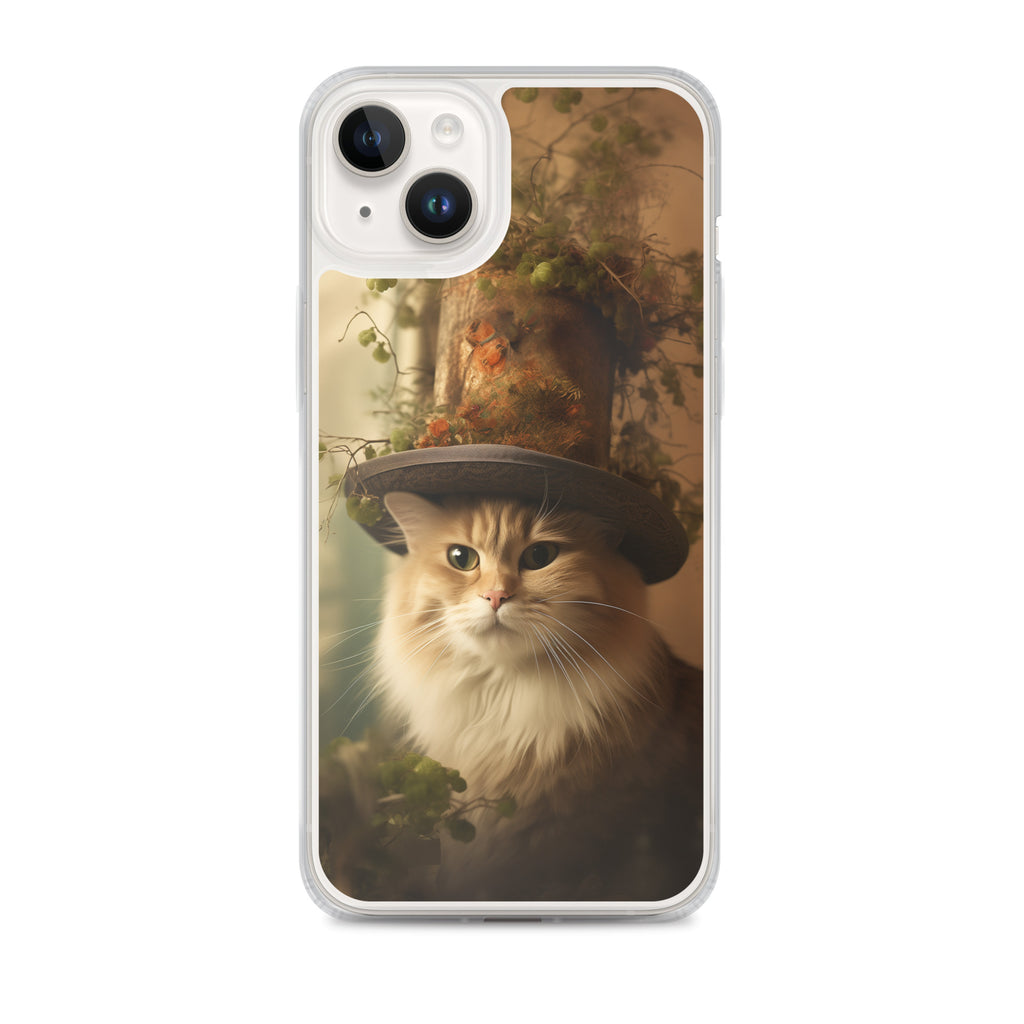 Cat Hat A Clear Case for iPhone