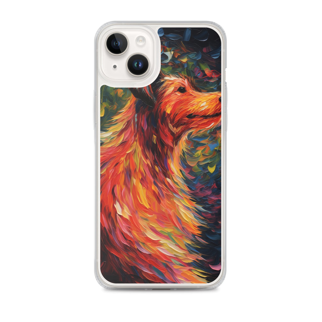 Van Gogh dog C Clear Case for iPhone