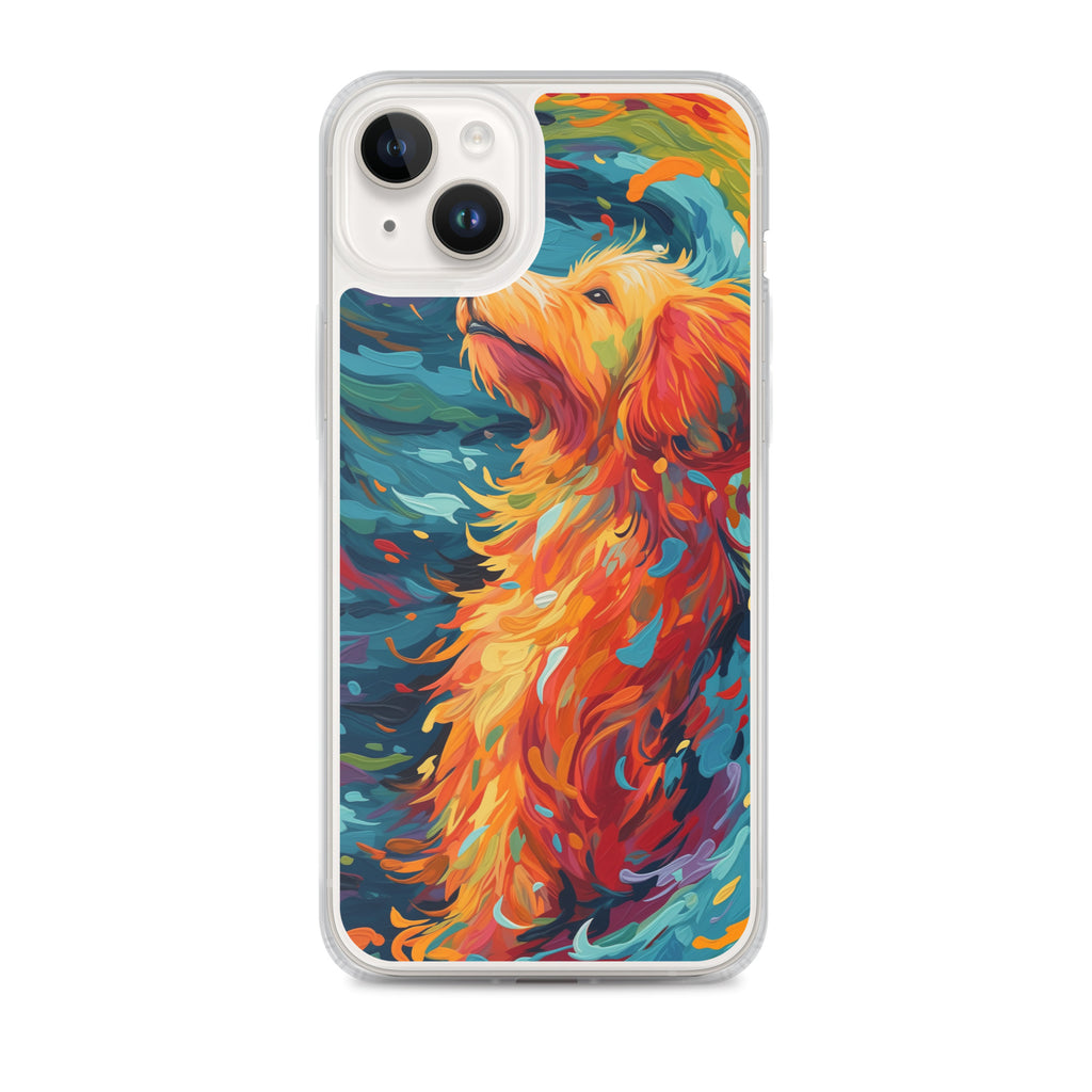 Van Gogh dog B Clear Case for iPhone